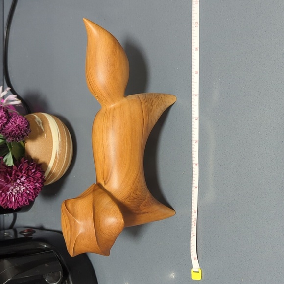 Wooden Fox Figurine - Picture 6 of 6